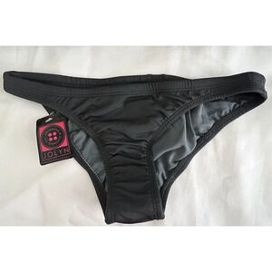 Jolyn Bikini Swim Bottom Europe Style Gray (Asphalt) Large New‎ With Tags